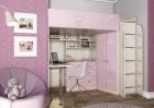 Мебель для детской Бемби-3 МДФ розовый