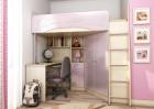 Мебель для детской Бемби-4 МДФ розовый